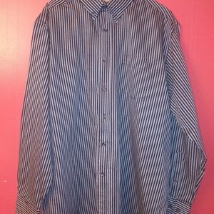 Black Striped George Dress Shirt